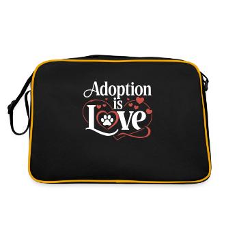 Héros du refuge pour animaux Freiwillige Tierrettung - Sac Retro - noir/or - Dos
