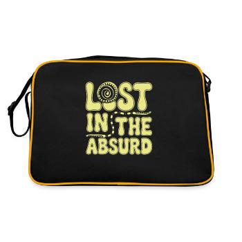 Surréaliste Art Humour Images oniriques Flottant - Sac Retro - noir/or - Dos