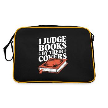 Humour livresque, Citations de lecture pleines d’, Littéraire - Sac Retro - noir/or - Dos