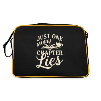 Humour livresque, Citations de lecture pleines d’, Littéraire - Sac Retro - noir/or - Dos