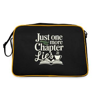 Humour livresque, Citations de lecture pleines d’, Littéraire - Sac Retro - noir/or - Dos