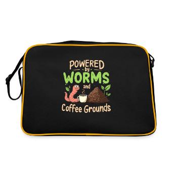 Adeptes du compostage Jardinage durable - Sac Retro - noir/or - Dos
