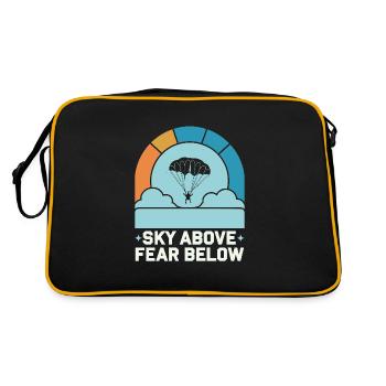 Parachutisme Débutants Aventure Nerfs - Sac Retro - noir/or - Dos