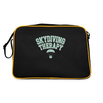 Parachutisme Débutants Aventure Nerfs - Sac Retro - noir/or - Dos