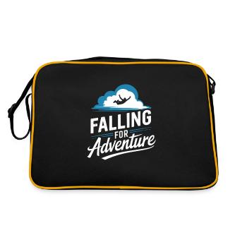 Parachutisme Débutants Aventure Nerfs - Sac Retro - noir/or - Dos