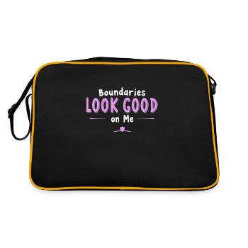 "discovering My - Retro Bag - black/gold - Back