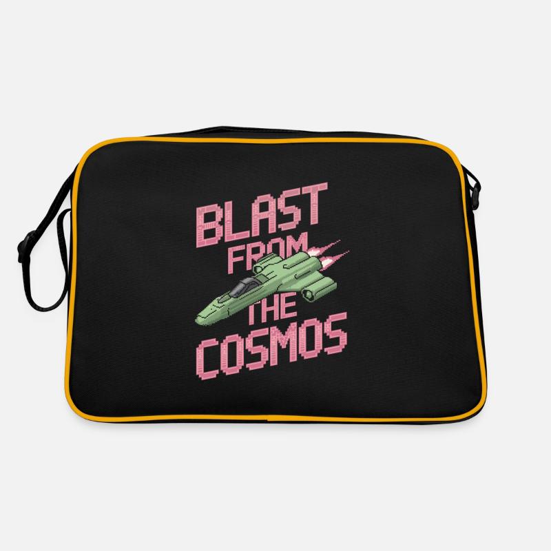 Joueurs sur le thème de l’espace Cosmic Gaming Science-fiction Sac Retro