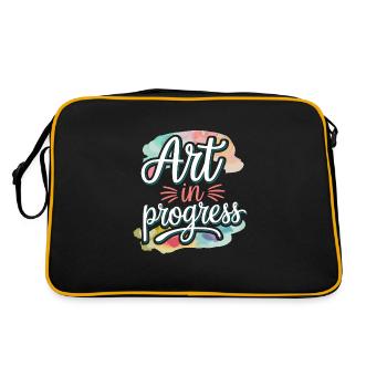 Creative Hobby For Beginners In The - Retro Bag - black/gold - Back