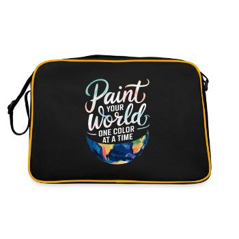 Creative Hobby For Beginners In The - Retro Bag - black/gold - Back