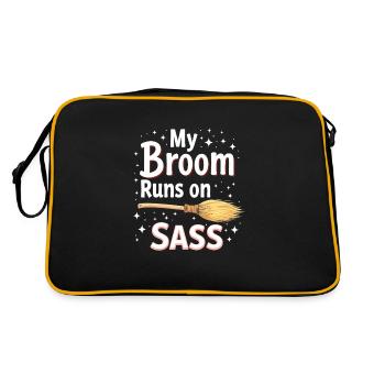 I'm pretty sure I'll have a - Retro Bag - black/gold - Back