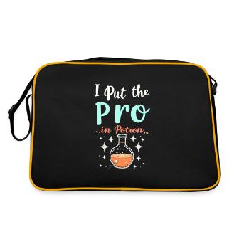 I'm pretty sure I'll have a - Retro Bag - black/gold - Back
