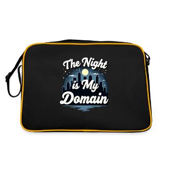 Revenge Bedtime Postponement Night Owl Sleep - Retro Bag - black/gold - Back