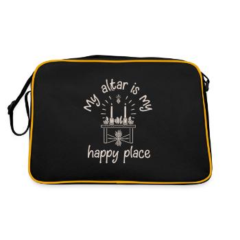 Witchy Home Decorators Mystical Interiors - Retro Bag - black/gold - Back