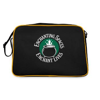 Witchy Home Decorators Mystical Interiors - Retro Bag - black/gold - Back