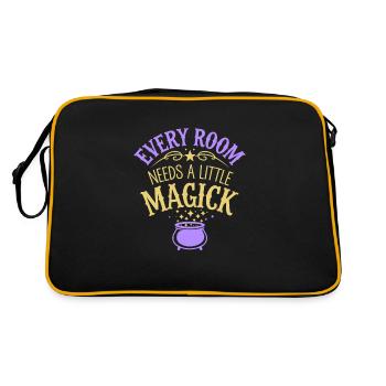 Witchy Home Decorators Mystical Interiors - Retro Bag - black/gold - Back