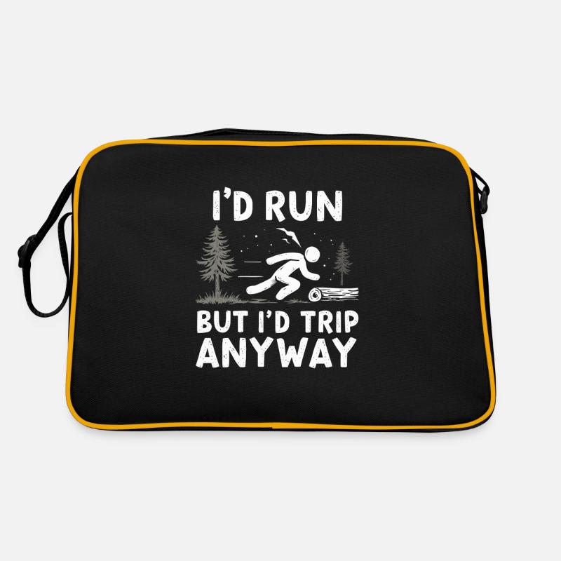 Zombie Apocalypse Humor Funny Undead Quotes Retro Bag