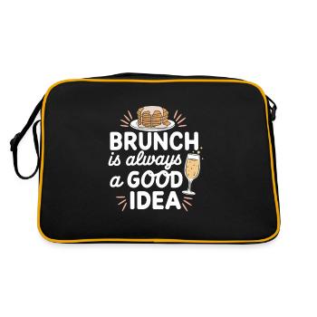 Brunch Culture Bottomless Mimosa Lovers - Sac Retro - noir/or - Dos