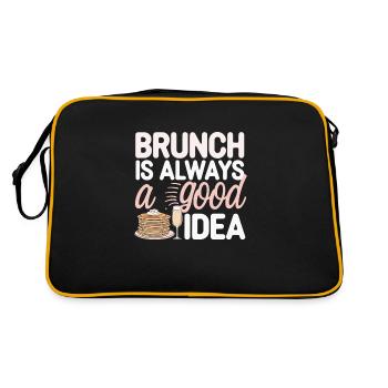 Brunch Culture Bottomless Mimosa Lovers - Sac Retro - noir/or - Dos