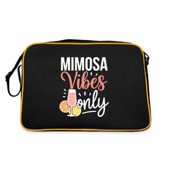 Brunch Culture Bottomless Mimosa Lovers - Sac Retro - noir/or - Dos