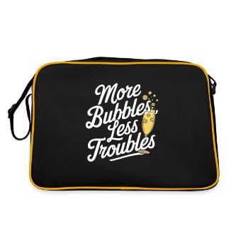 Brunch Culture Bottomless Mimosa Lovers - Sac Retro - noir/or - Dos