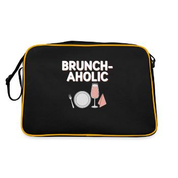 Brunch Culture Bottomless Mimosa Lovers - Retro Bag - black/gold - Back