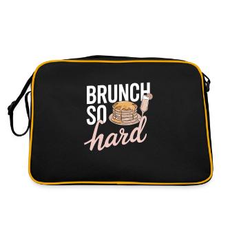Brunch Culture Bottomless Mimosa Lovers - Sac Retro - noir/or - Dos