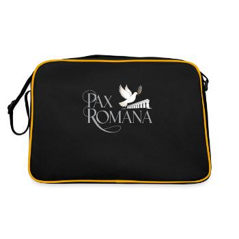 Passionnés d’histoire Passionnés de la Rome antique - Sac Retro - noir/or - Dos