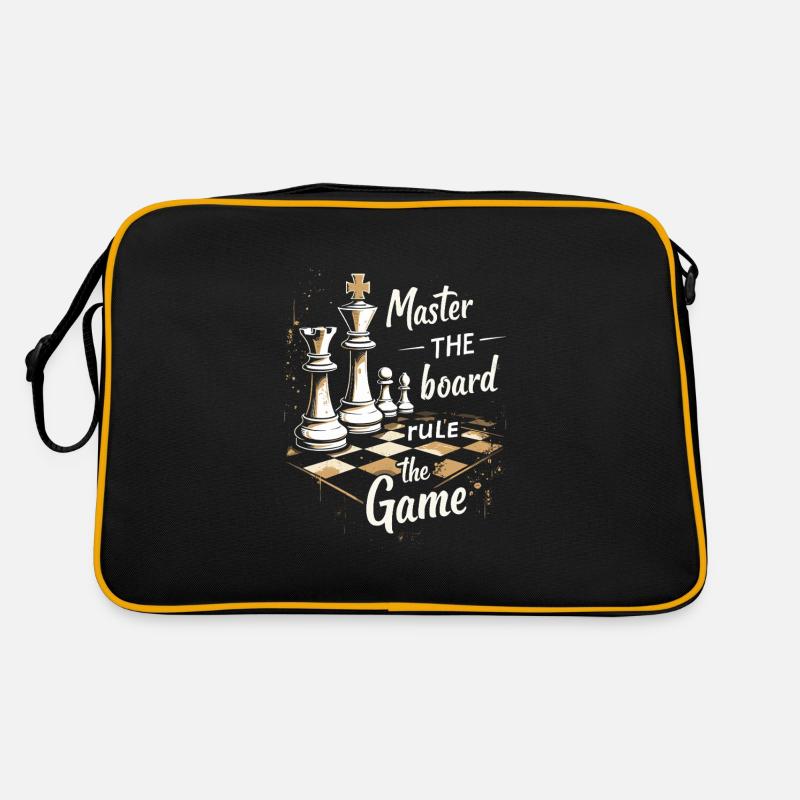 Chess Tacticians Strategy Masters Tactical Retro Bag