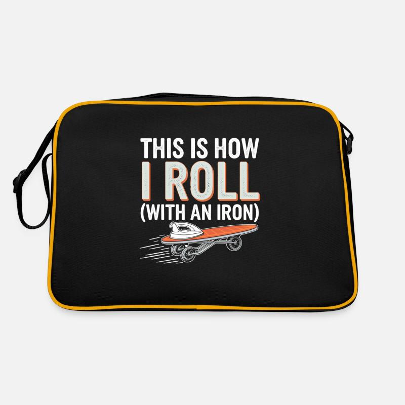 Repassage extrême Compétitif Drôle Sac Retro