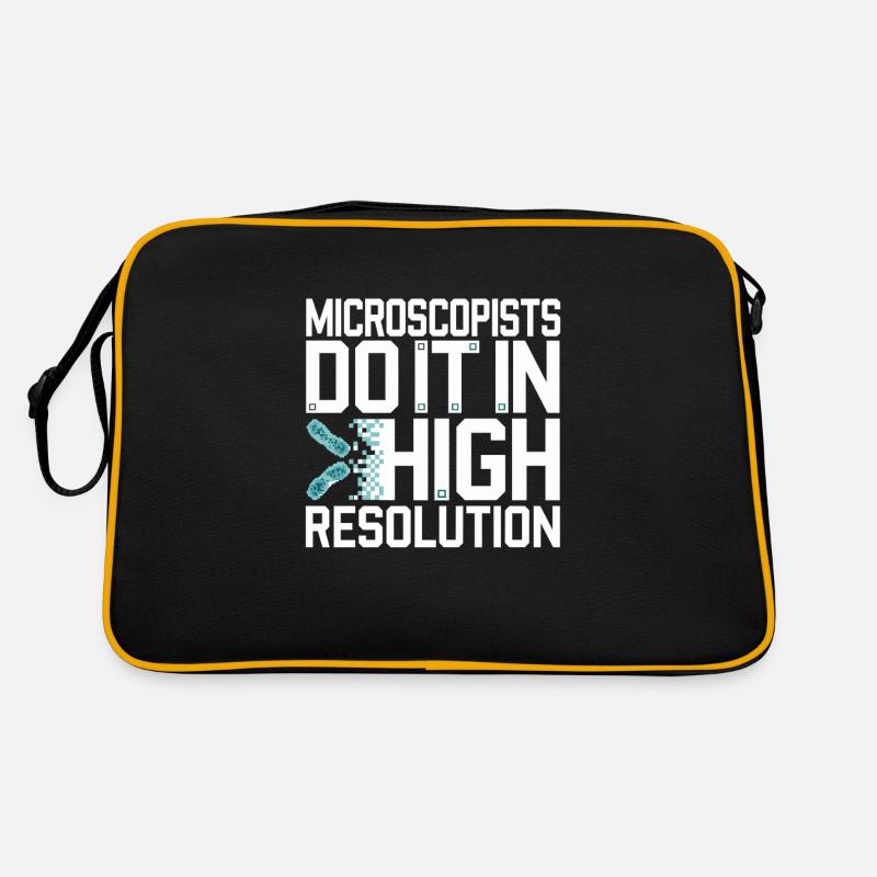 Passionné de microscope Technicien de laboratoire Science Sac Retro