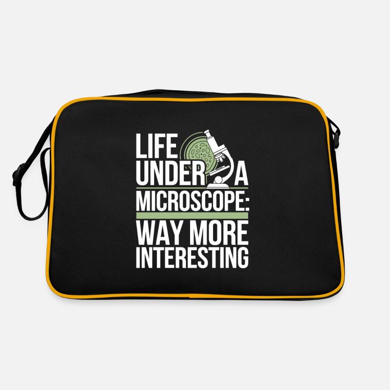 Passionné de microscope Technicien de laboratoire Science Sac Retro