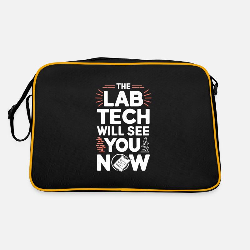 Passionné de microscope Technicien de laboratoire Science Sac Retro