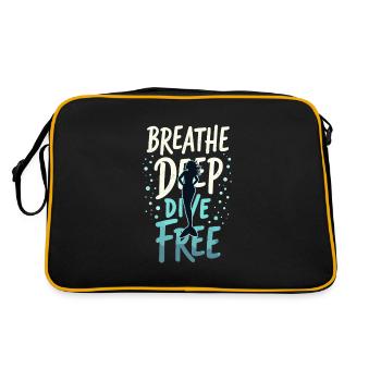 Sirène Artiste sous-marin Sirène - Sac Retro - noir/or - Dos