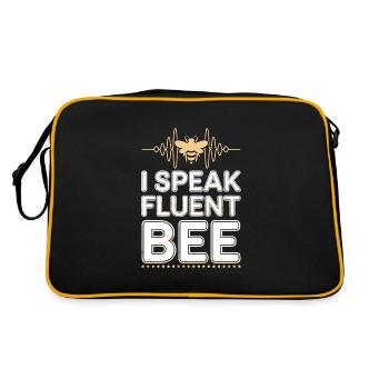 Spécialiste de l’élimination des abeilles Sauvetage en essaim vivant - Sac Retro - noir/or - Dos
