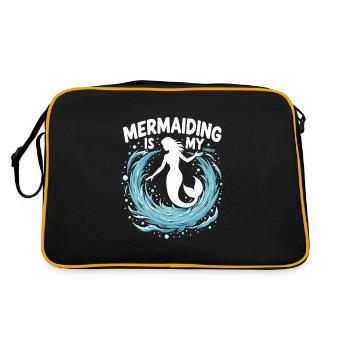 Sirène Artiste sous-marin Sirène - Sac Retro - noir/or - Dos