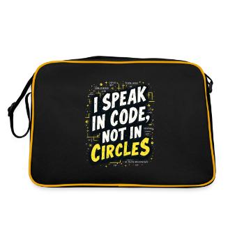 Data Analyst Big Data Specialist Business - Retro Bag - black/gold - Back