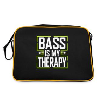 Music Produzent 808 Bass Hip-hop Beatmaker - Retro Tasche - Schwarz/Gold - Hinten