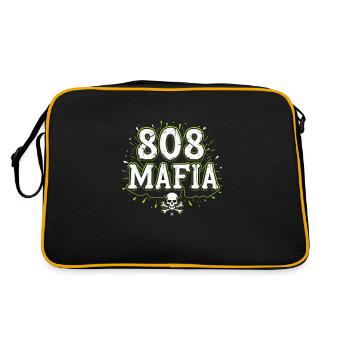 Music Produzent 808 Bass Hip-hop Beatmaker - Retro Tasche - Schwarz/Gold - Hinten