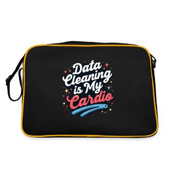 Data Analyst Big Data Specialist Business - Retro Bag - black/gold - Back
