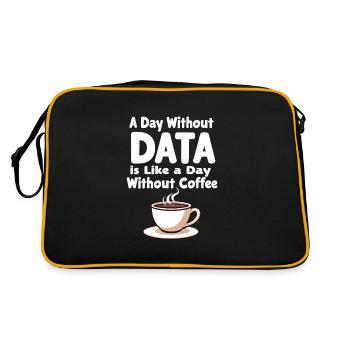 Data Analyst Big Data Specialist Business - Retro Bag - black/gold - Back
