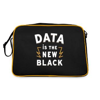 Data Analyst Big Data Specialist Business - Retro Bag - black/gold - Back