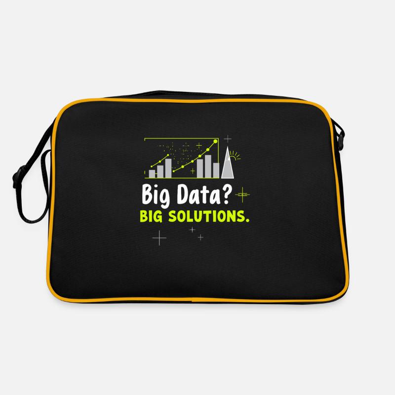 Data Analyst Big Data Specialist Business Retro Bag