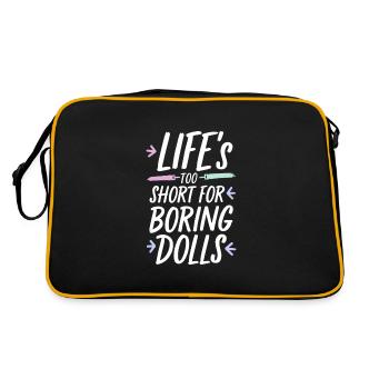 Poupée effrayante collector - Sac Retro - noir/or - Dos