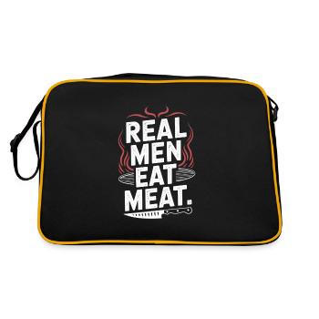 Diet on carnivore diet on the - Retro Bag - black/gold - Back