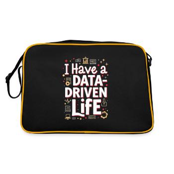 Data Analyst Big Data Specialist Business - Retro Bag - black/gold - Back