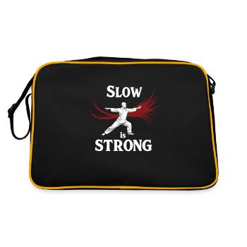 Gaming Streamer Live Streaming Gamer Content - Retro Bag - black/gold - Back