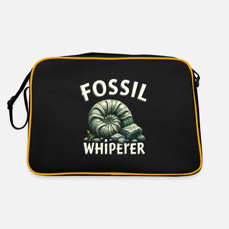 Fossilized Ammonite Collector Prehistoric Retro Bag