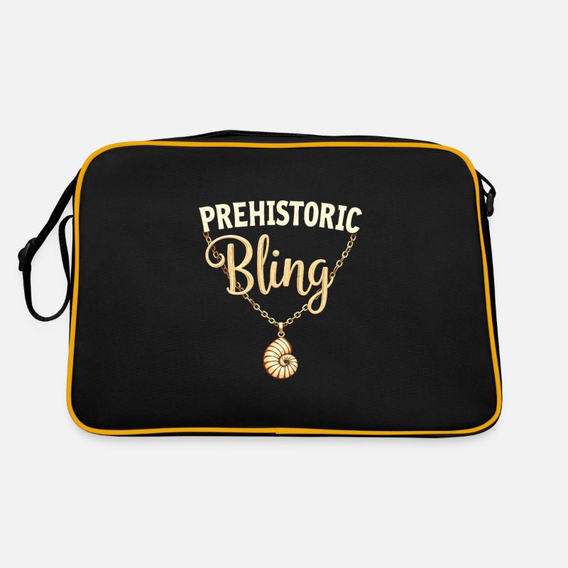 Fossilized Ammonite Collector Prehistoric Retro Bag