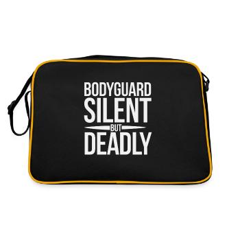 Sécurité privée Professionnel Garde du corps Vip - Sac Retro - noir/or - Dos