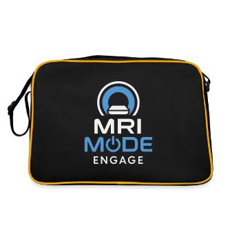 Technologue en IRM Radiologie Résonance magnétique - Sac Retro - noir/or - Dos